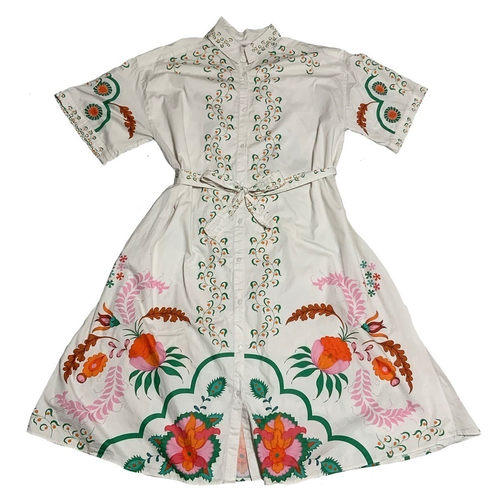 Tucker Floral Sarah Shirt Dress